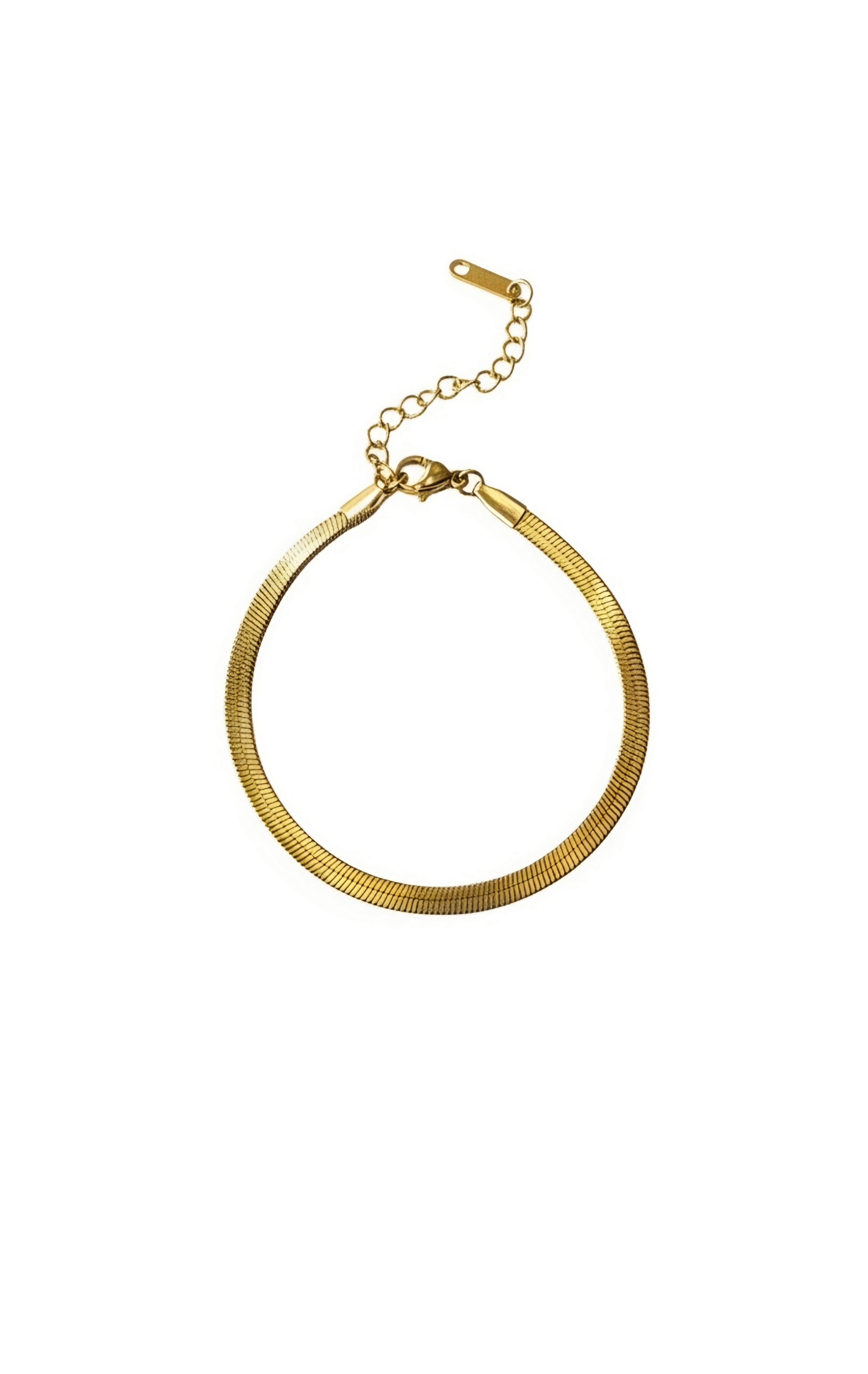 Gold snake Chain Bracelet